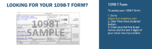Sample 1098-T form